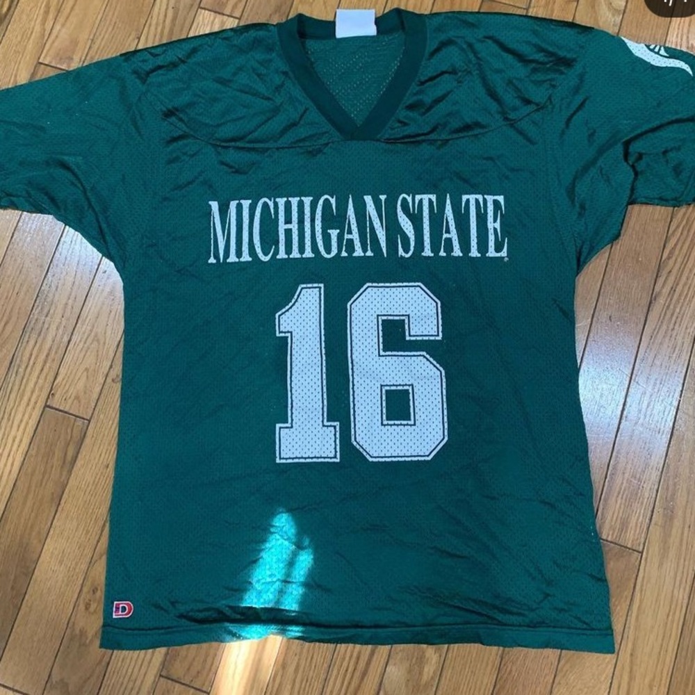 Vintage Michigan State Football Jersey